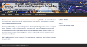 ICAPS 2026 – ICAPS